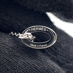 Hermes Necklace Mini Pop White Silver — view 7