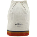Hermes Cavalier Toile Ash Beige Shoulder Bag