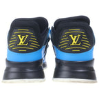 Louis Vuitton Zigzag Line Sneakers Blue Black — view 3