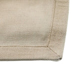 Saint Laurent Paris Rive Goche Tote Beige Black Canvas Leather Silver — view 7