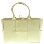 Bottega Veneta Arco Tote Small Yellow Leather