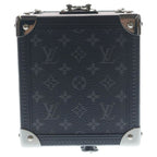 Louis Vuitton Monogram Eclipse Vivienne Poite Musical Box Case Black Shoulder — view 5