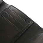 Bottega Veneta Cassette Maxi Intrecciato Leather Wallet Trifold Black — view 5