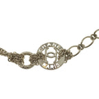 Chanel CC Logo Chain Necklace Pendant Gold — view 3
