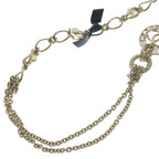 Chanel CC Logo Chain Necklace Pendant Gold