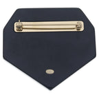 Chanel Coco Neige Brooch Pin Badge Black Silver — view 2