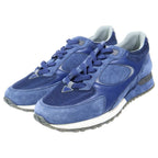 Louis Vuitton Run Away Line Sneakers Damier Low Cut Shoes Blue — view 2