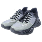 Louis Vuitton Run Away Pulse Line Monogram Enamel Leather Mesh Low Cut Sneakers — view 2