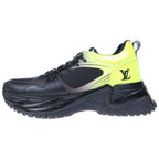 Louis Vuitton Run Away Pulse Line Monogram Sneakers Yellow Black