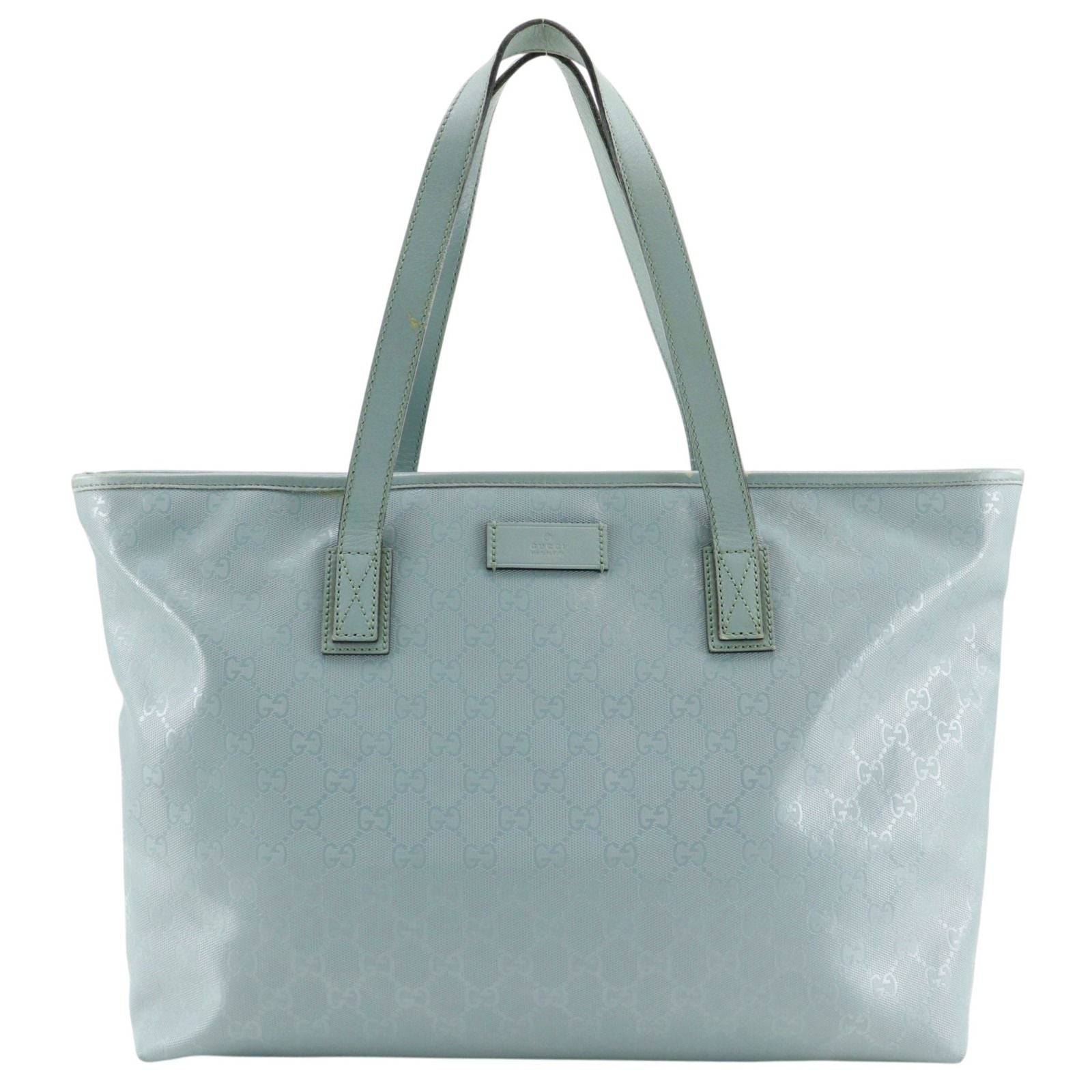 Gucci GG Supreme Light Blue Tote