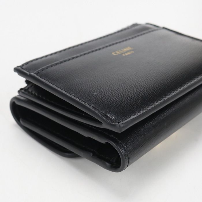 Celine Compact Wallet Triomphe Trifold Leather — view 6