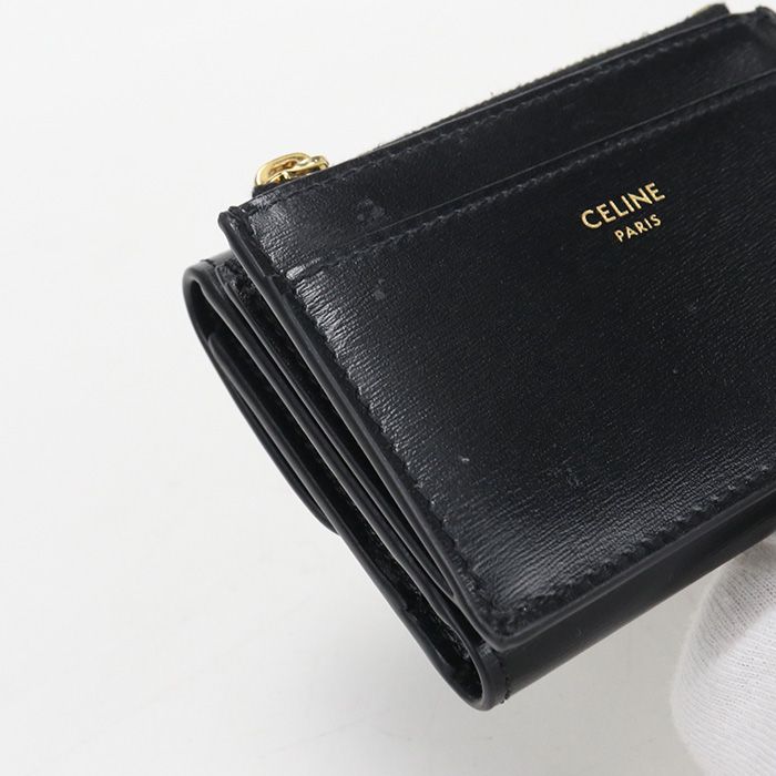 Celine Compact Wallet Triomphe Trifold Leather — view 8