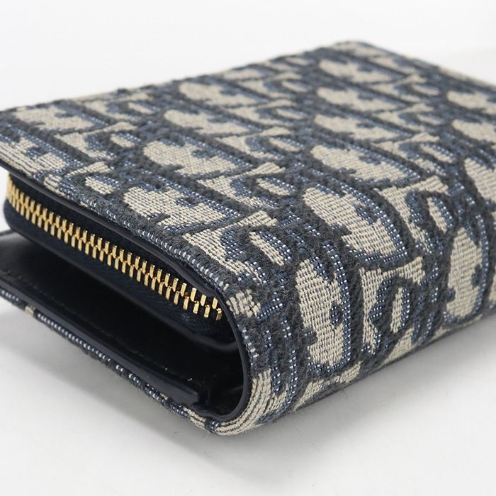 Dior Wallet 30 Montaigne Bifold Oblique — view 8