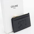 Celine Fragment Case Triomphe Coin Purse Calf