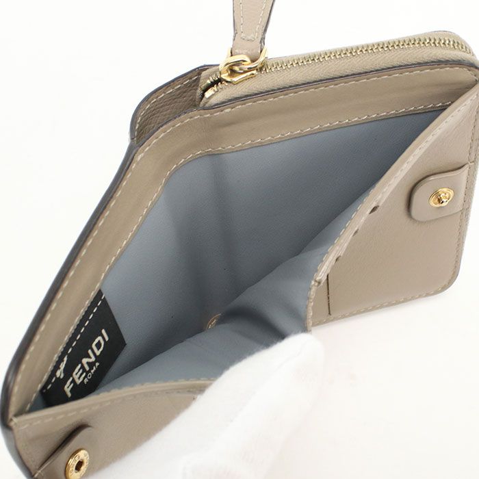 Fendi IS Bifold Wallet Leather — view 4