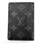 Louis Vuitton Card Case Monogram Eclipse Organizer de Poche Business Holder — view 2