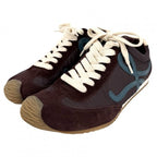 Loewe Sneakers Ballet Shoes 37 Nylon Suede Brown