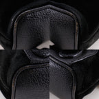 Gucci Bamboo Vintage Suede Black Backpack — view 4