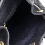 Gucci Bamboo Vintage Suede Black Backpack — view 6
