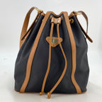 Saint Laurent Shoulder Bag Drawstring Leather Crossbody — view 2