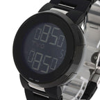 Gucci 114.2 Eye World Time Digital Watch SS Ssx Rubber — view 3