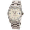 Rolex Day Date Diamond Watch 18k White Gold