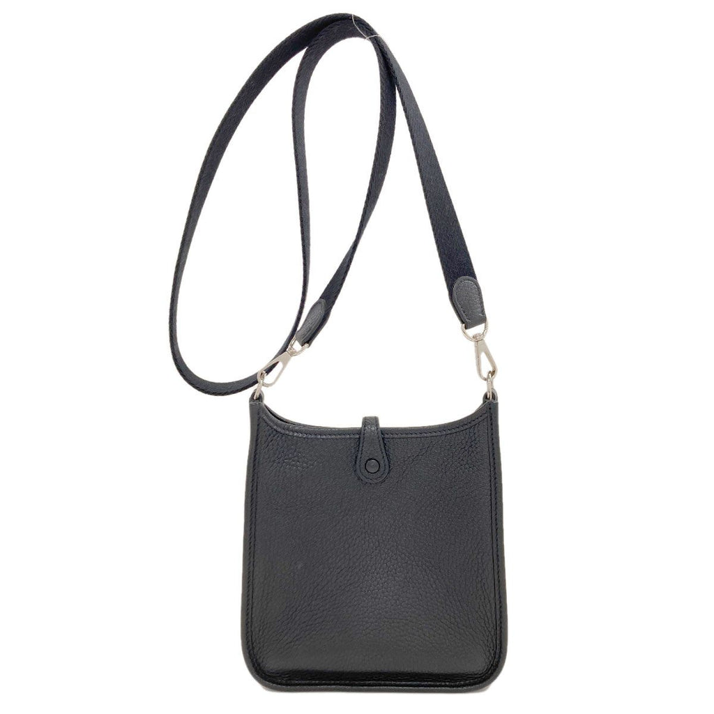Hermes Evelyne TPM Silver Shoulder Bag Taurillon — view 2