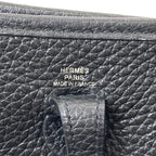 Hermes Evelyne TPM Silver Shoulder Bag Taurillon — view 6
