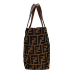 Fendi Zucca Pattern Handbag Canvas — view 3