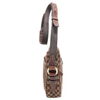 Celine Macadam Pattern Shoulder Bag Canvas — view 3