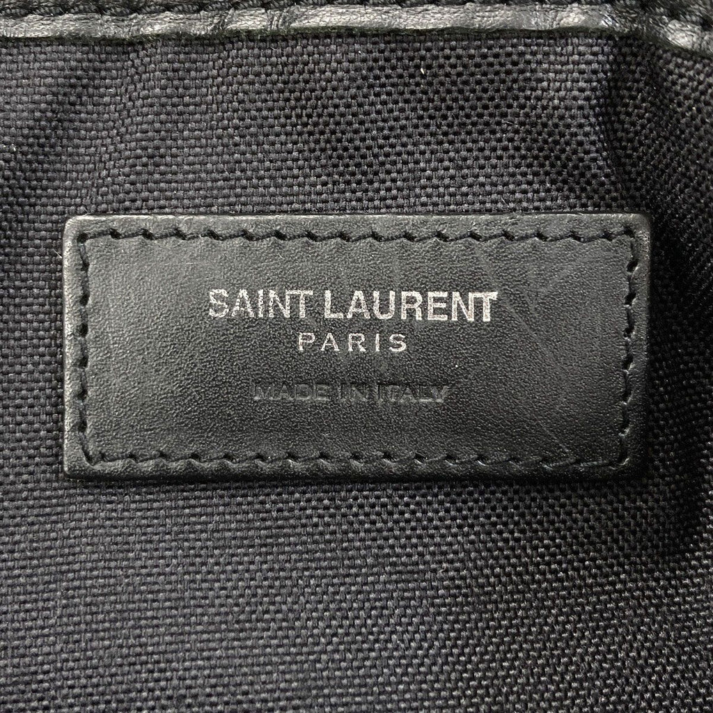 Saint Laurent Logo Backpack Canvas — view 6