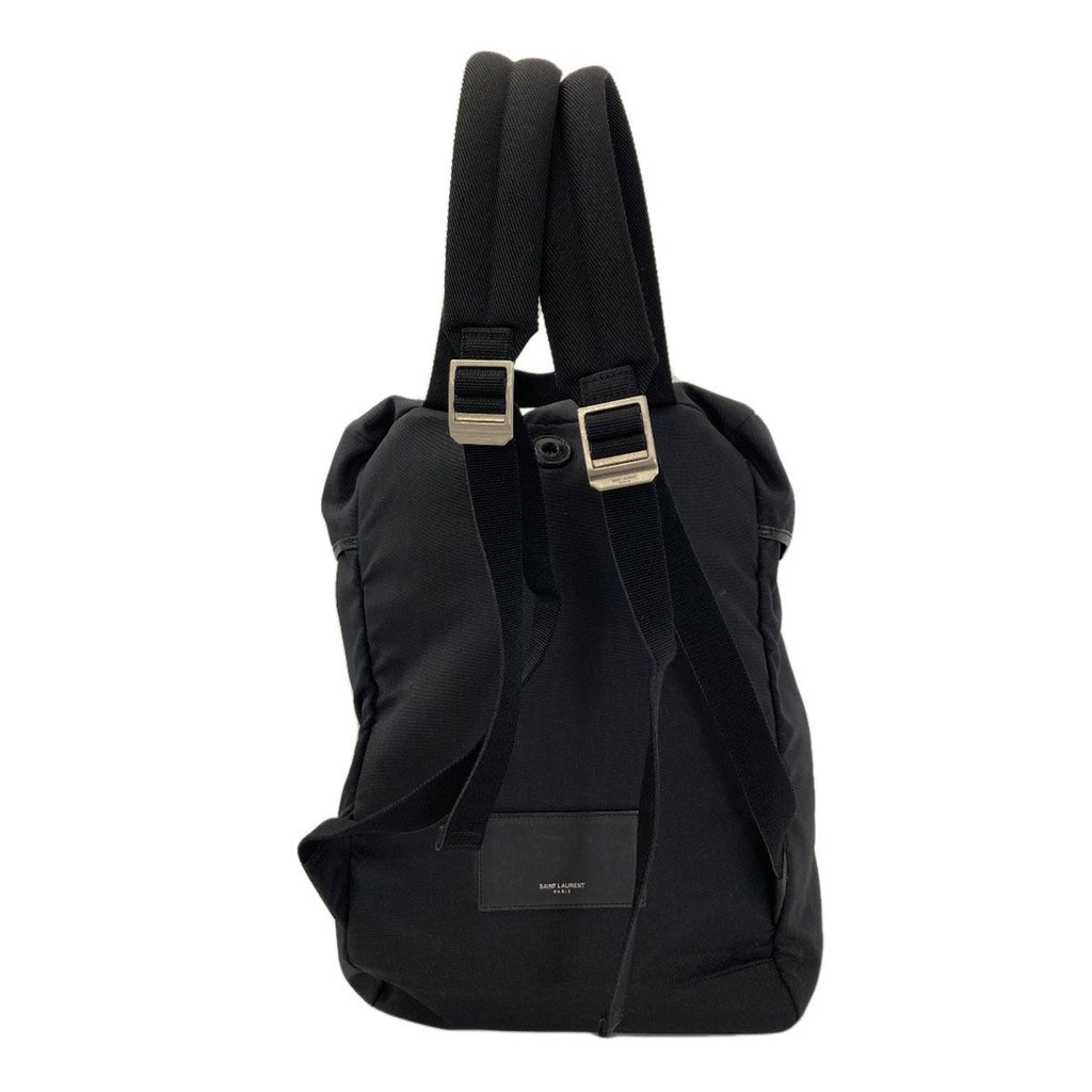 Saint Laurent Logo Backpack Canvas — view 2