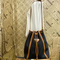 Saint Laurent Shoulder Bag Drawstring Leather Crossbody