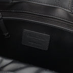 Dior Leather Micro Cannage Book Tote So Black Small — view 7
