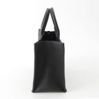 Dior Leather Micro Cannage Book Tote So Black Small — view 3