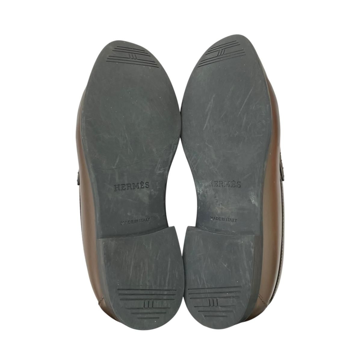 Hermes Moccasins Kennedy Moccasin Loafers — view 6