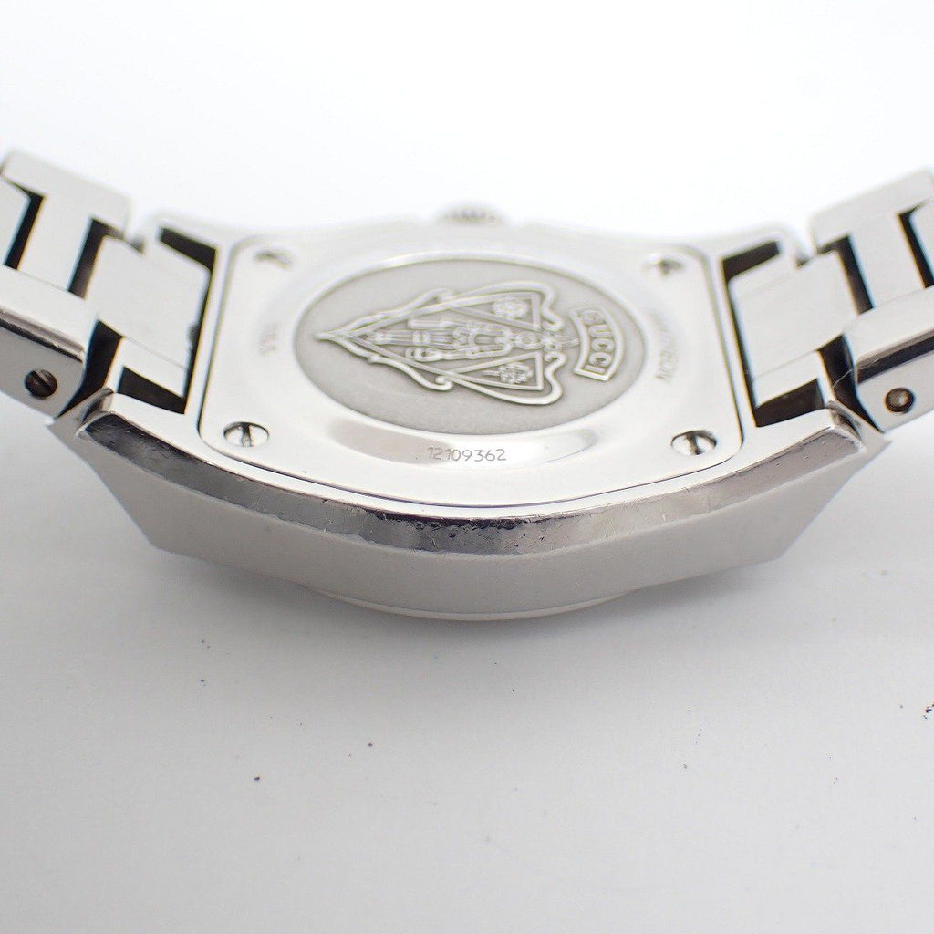 Gucci 115.5 Pantheon Quartz Watch Pink Shell Dial SS Pawn — view 9
