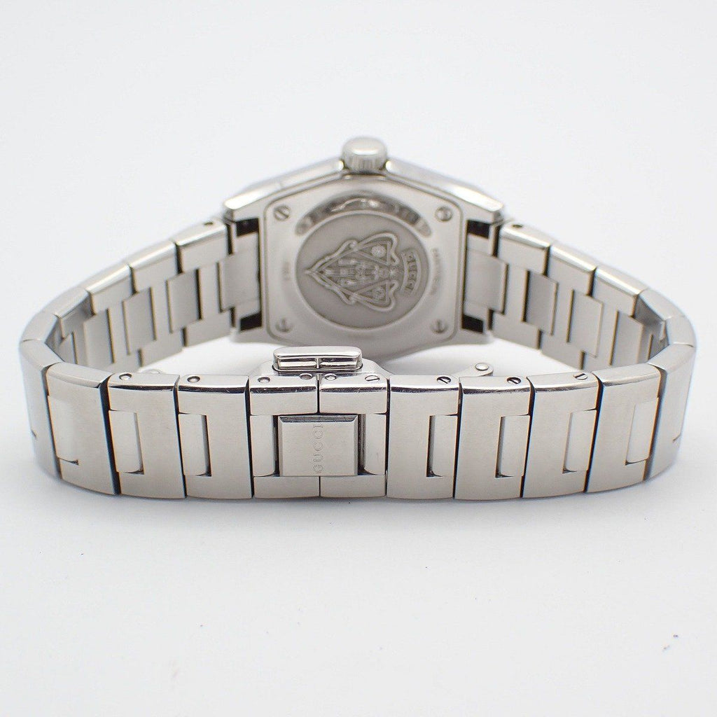 Gucci 115.5 Pantheon Quartz Watch Pink Shell Dial SS Pawn — view 3