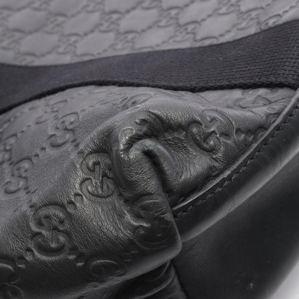 Gucci Tote Guccissima Sherry Line Black Leather — view 7