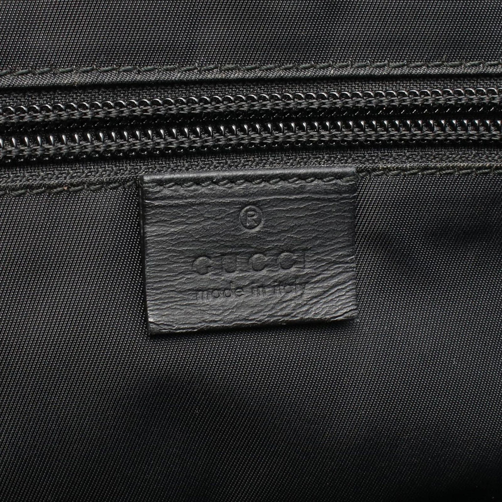 Gucci Tote Guccissima Sherry Line Black Leather — view 4