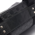 Gucci Tote Guccissima Sherry Line Black Leather — view 9