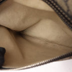 Gucci Shoulder Bag GG Supreme Beige Navy Canvas Leather — view 8