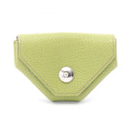 Hermes Coin Case Levain Quatre Anis Green Leather le Van