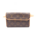 Louis Vuitton Waist Bag Pochette Florentine Canvas Leather