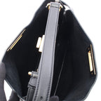 Fendi Handbag Peekaboo Soft Black Leather Medium — view 3