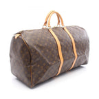 Louis Vuitton Boston Bag Keepall 60 Canvas Leather — view 2