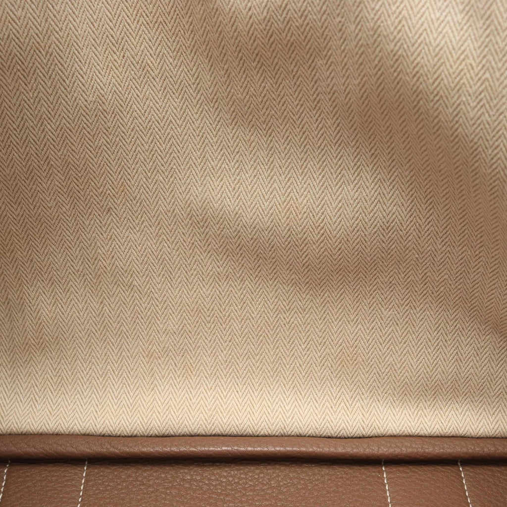 Hermes Tote Garden Party PM Etoupe Leather — view 6