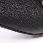 Dior Shoulder Bag Saddle Black Leather — view 7