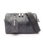 Louis Vuitton Shoulder Bag City Keepall Canvas Leather