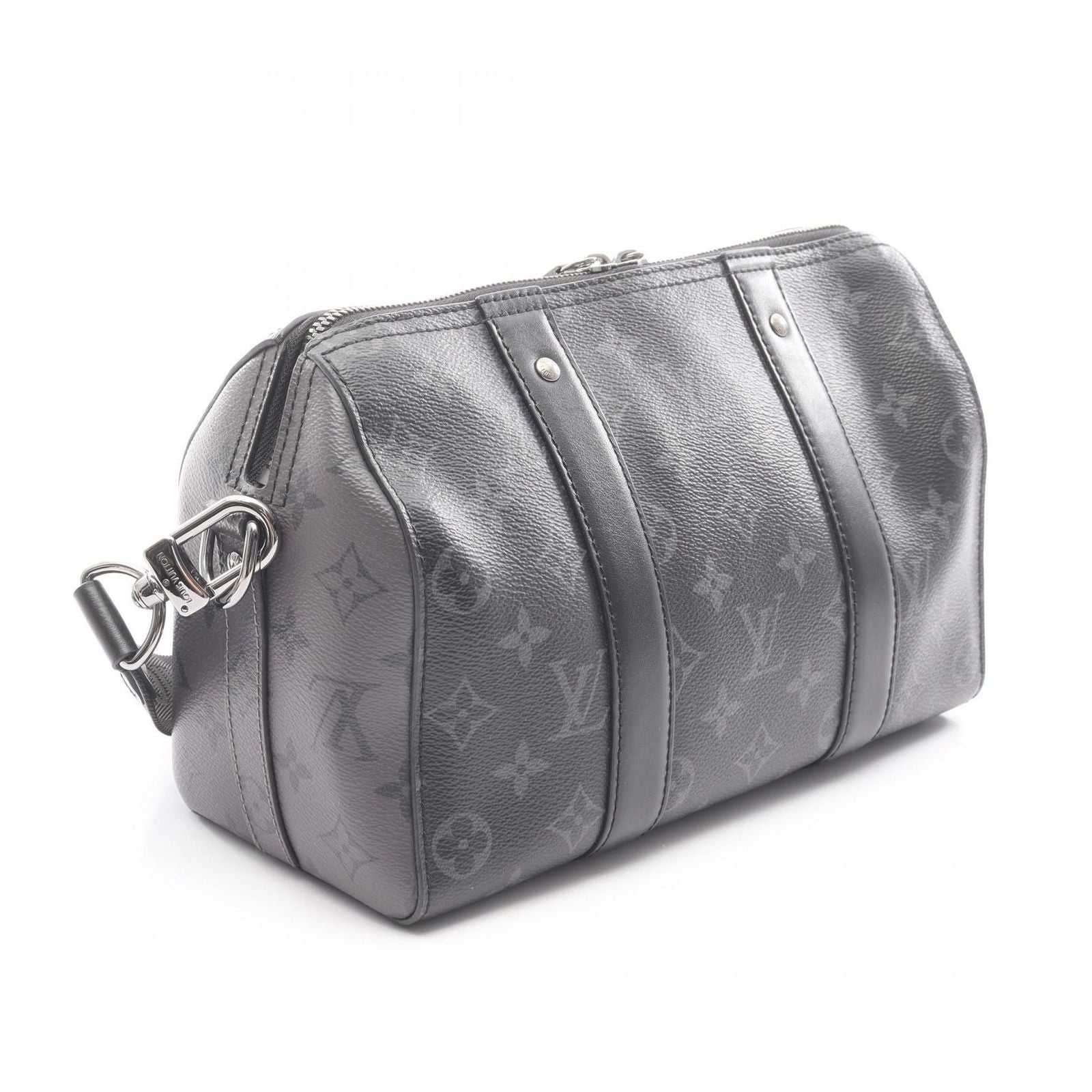 Louis Vuitton Shoulder Bag City Keepall Canvas Leather — view 2